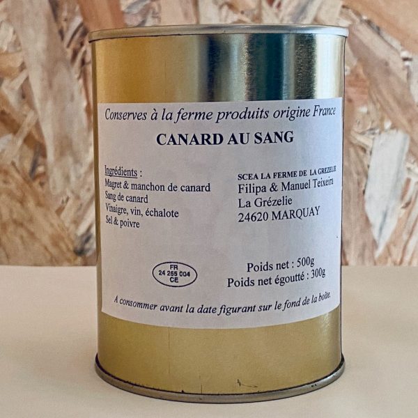 Canard au sang