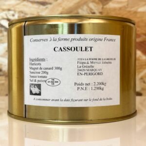 Cassoulet pour 4 personnes de la Ferme de la Grézélie