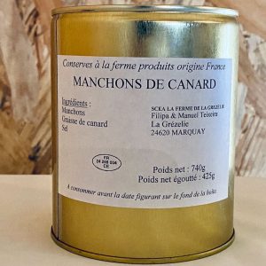 Manchons de canard confits